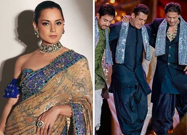 Kangana Ranaut reveals that she did not want to work with the Khans because their film heroines are ‘prototypes’; says, “I want to be an example of a woman who is the top-most actor who has not worked with Khans” : Bollywood News